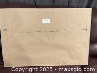 MaxSold Auction: Framed Super Bowl XLVI Budweiser Print (24 x 36 in) - Cobourg (Ontario, Canada) SELLER MANAGED Reseller Online Auction - Spragge Crescent