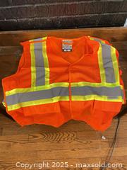MaxSold Auction: High-Visibility Mesh Safety Vest XXL Orange Class 2 - Cobourg (Ontario, Canada) SELLER MANAGED Reseller Online Auction - Spragge Crescent