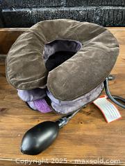 MaxSold Auction: Inflatable Cervical Neck Traction Collar / Travel Pillow, Brown - Cobourg (Ontario, Canada) SELLER MANAGED Reseller Online Auction - Spragge Crescent