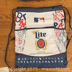 MaxSold Auction: Lot of 2 Promotional Bags: Insulated Cooler Backpack & Drawstring - Cobourg (Ontario, Canada) SELLER MANAGED Reseller Online Auction - Spragge Crescent