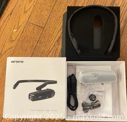 MaxSold Auction: Ordro Head-Wearable Video Camera with Accessories - Cobourg (Ontario, Canada) SELLER MANAGED Reseller Online Auction - Spragge Crescent