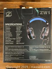 MaxSold Auction: Ozeino ZW1 Wired Gaming Headset USB + 3.5mm - Cobourg (Ontario, Canada) SELLER MANAGED Reseller Online Auction - Spragge Crescent