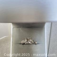 MaxSold Auction: Princess Cut Solitaire-Style Engagement Ring Size 6 - Cobourg (Ontario, Canada) SELLER MANAGED Reseller Online Auction - Spragge Crescent