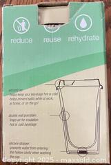 MaxSold Auction: terra / Hubbell Porcelain Double-Wall Travel Tumbler with Lid - Cobourg (Ontario, Canada) SELLER MANAGED Reseller Online Auction - Spragge Crescent