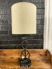 MaxSold Auction: Transitional/Modern Farmhouse Metal Table Lamp with Drum Shade - Cobourg (Ontario, Canada) SELLER MANAGED Reseller Online Auction - Spragge Crescent