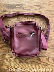 MaxSold Auction: U.S. Polo Assn. Small Burgundy Faux Leather Crossbody Bag - Cobourg (Ontario, Canada) SELLER MANAGED Reseller Online Auction - Spragge Crescent