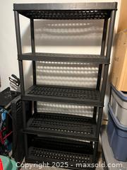 MaxSold Auction: Five Resin Shelving Units  - Langford (British Columbia, Canada) SELLER MANAGED Downsizing Online Auction - Aggregate Court (CONDO)