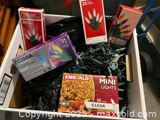 MaxSold Auction: Lots of Christmas lights #1 - Langford (British Columbia, Canada) SELLER MANAGED Downsizing Online Auction - Aggregate Court (CONDO)