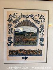MaxSold Auction: 1980&#39;s Gail Packer (American), Signed &#38; Framed October Etching - San Francisco (California, USA) SELLER MANAGED Estate Sale Online Auction - Kenwood Way