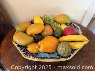 MaxSold Auction: Antique Hand Painted Italian Fruit Set. 20 Large Pieces!  - San Francisco (California, USA) SELLER MANAGED Estate Sale Online Auction - Kenwood Way