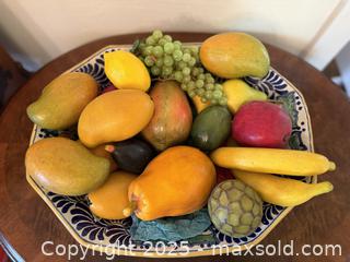 MaxSold Auction: Antique Hand Painted Italian Fruit Set. 20 Large Pieces!  - San Francisco (California, USA) SELLER MANAGED Estate Sale Online Auction - Kenwood Way