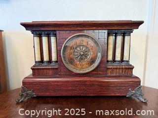 MaxSold Auction: Antique Seth Thomas 8 Day Adamantine Mantle Clock ~ Early 1900&#39;s - San Francisco (California, USA) SELLER MANAGED Estate Sale Online Auction - Kenwood Way