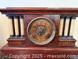 MaxSold Auction: Antique Seth Thomas 8 Day Adamantine Mantle Clock ~ Early 1900&#39;s - San Francisco (California, USA) SELLER MANAGED Estate Sale Online Auction - Kenwood Way