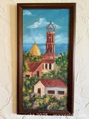 MaxSold Auction: Beautiful Oil Painting of Church of Our Lady Guadalupe - San Francisco (California, USA) SELLER MANAGED Estate Sale Online Auction - Kenwood Way