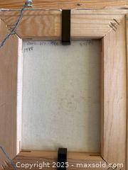 MaxSold Auction: Caroline Burnett Parisienne Street Scene Painting Oil on Canvas - San Francisco (California, USA) SELLER MANAGED Estate Sale Online Auction - Kenwood Way