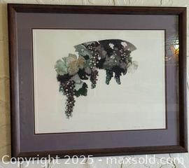 MaxSold Auction: Gina Gigli limited print  - San Francisco (California, USA) SELLER MANAGED Estate Sale Online Auction - Kenwood Way