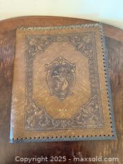 MaxSold Auction: Handmade Vintage Italian Brown Leather Notebook. Made in Italy - San Francisco (California, USA) SELLER MANAGED Estate Sale Online Auction - Kenwood Way