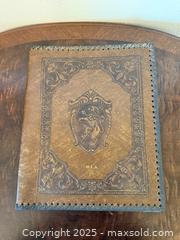 MaxSold Auction: Handmade Vintage Italian Brown Leather Notebook. Made in Italy - San Francisco (California, USA) SELLER MANAGED Estate Sale Online Auction - Kenwood Way