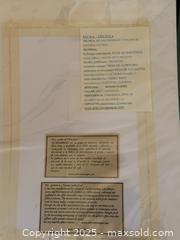 MaxSold Auction: Large Handmade Pressed Dried Real Flower Framed Collage - Floral Bouquet - San Francisco (California, USA) SELLER MANAGED Estate Sale Online Auction - Kenwood Way