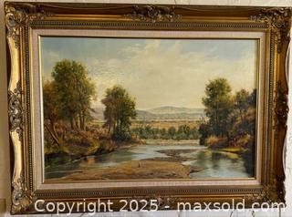 MaxSold Auction: Original Oil Painting - San Francisco (California, USA) SELLER MANAGED Estate Sale Online Auction - Kenwood Way
