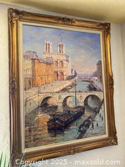 MaxSold Auction: Original Oil Painting by Pete Burnell - San Francisco (California, USA) SELLER MANAGED Estate Sale Online Auction - Kenwood Way