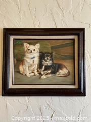 MaxSold Auction: Original Oil Painting of Chihuahuas - San Francisco (California, USA) SELLER MANAGED Estate Sale Online Auction - Kenwood Way