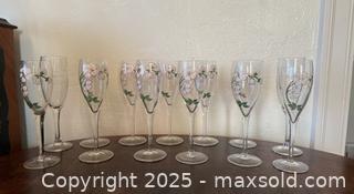 MaxSold Auction: Perrier-Jouët Champagne Flutes, Hand-Painted Anemone Flower Design, Tulip Footed Glasses, Elegant Dinner Party, Housewarming Wedding Gift - San Francisco (California, USA) SELLER MANAGED Estate Sale Online Auction - Kenwood Way