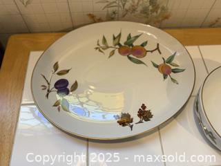 MaxSold Auction: RARE Vintage Royal Worcester Fine Porcelain Evesham Dishware: Serving Platter &#38; Bowl - San Francisco (California, USA) SELLER MANAGED Estate Sale Online Auction - Kenwood Way