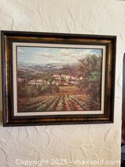 MaxSold Auction: Tuscan Countryside Art - San Francisco (California, USA) SELLER MANAGED Estate Sale Online Auction - Kenwood Way