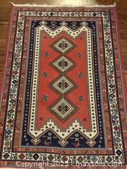 MaxSold Auction: Vintage Afshar Kilim Rug, Wool Kilim Rug - San Francisco (California, USA) SELLER MANAGED Estate Sale Online Auction - Kenwood Way