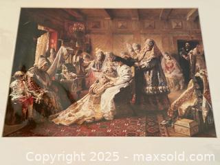 MaxSold Auction: Vintage Art: Russian Brides Attire by Makovsky - San Francisco (California, USA) SELLER MANAGED Estate Sale Online Auction - Kenwood Way