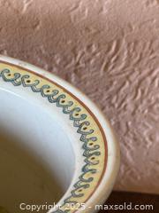 MaxSold Auction: Vintage Asian Tobacco Leaf Ceramic Planter Pot #1 - San Francisco (California, USA) SELLER MANAGED Estate Sale Online Auction - Kenwood Way