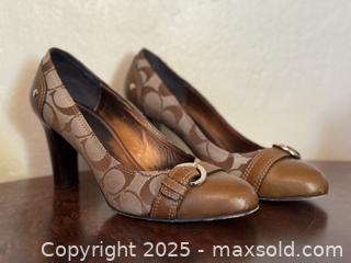 MaxSold Auction: Vintage Coach Brown Leather Clasp Heels - San Francisco (California, USA) SELLER MANAGED Estate Sale Online Auction - Kenwood Way