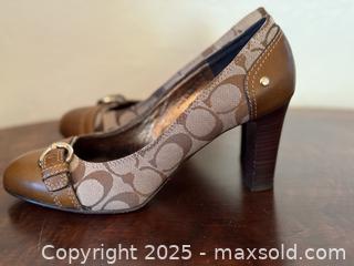 MaxSold Auction: Vintage Coach Brown Leather Clasp Heels - San Francisco (California, USA) SELLER MANAGED Estate Sale Online Auction - Kenwood Way