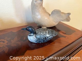 MaxSold Auction: Vintage Duck Decoy Trinket Box and Ceramic Bird Planter  - San Francisco (California, USA) SELLER MANAGED Estate Sale Online Auction - Kenwood Way