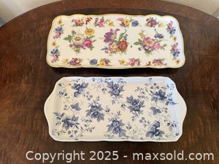 MaxSold Auction: Vintage Gloria Bayreuth Brilliant Gold 22k Trim &#38; Sati Fine China Japan Trays - San Francisco (California, USA) SELLER MANAGED Estate Sale Online Auction - Kenwood Way