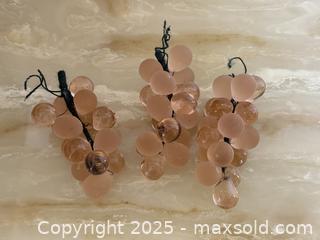 MaxSold Auction: Vintage Handmade Pink Glass Grapes - San Francisco (California, USA) SELLER MANAGED Estate Sale Online Auction - Kenwood Way