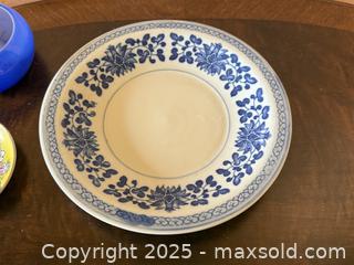 MaxSold Auction: Vintage Japanese Hand Painted Yellow Imari Saucer, Plate, &#38; Bowl - San Francisco (California, USA) SELLER MANAGED Estate Sale Online Auction - Kenwood Way