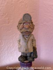 MaxSold Auction: VINTAGE LOCAL YOKELS DOCTOR BEN DOVER SPIT N WHITTLE FIGURINE CORK BOTTLESTOPPER - San Francisco (California, USA) SELLER MANAGED Estate Sale Online Auction - Kenwood Way