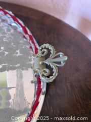 MaxSold Auction: Vintage Murano Glass Tray with Romantic Motif, Italy, 1950s - San Francisco (California, USA) SELLER MANAGED Estate Sale Online Auction - Kenwood Way