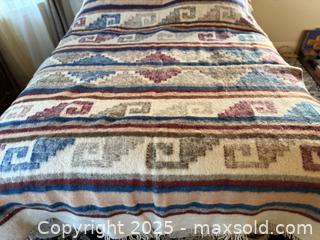 MaxSold Auction: Vintage Navajo Blanket Indigenous American Indian  - San Francisco (California, USA) SELLER MANAGED Estate Sale Online Auction - Kenwood Way
