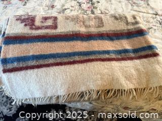 MaxSold Auction: Vintage Navajo Blanket Indigenous American Indian  - San Francisco (California, USA) SELLER MANAGED Estate Sale Online Auction - Kenwood Way