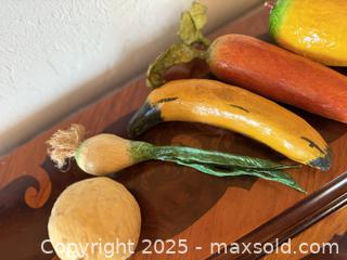 MaxSold Auction: Vintage Paper Mache Fruit and Veggies.  - San Francisco (California, USA) SELLER MANAGED Estate Sale Online Auction - Kenwood Way
