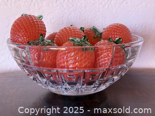 MaxSold Auction: Vintage Rosenthal Germany - Crystal Hexagon Bowl - Domus Pattern 10 Inch Bowl  - San Francisco (California, USA) SELLER MANAGED Estate Sale Online Auction - Kenwood Way