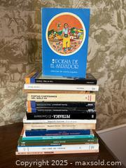 MaxSold Auction: Vintage Spanish Book Lot - San Francisco (California, USA) SELLER MANAGED Estate Sale Online Auction - Kenwood Way