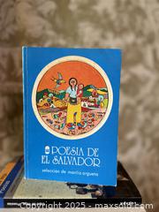 MaxSold Auction: Vintage Spanish Book Lot - San Francisco (California, USA) SELLER MANAGED Estate Sale Online Auction - Kenwood Way