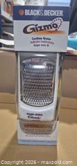 MaxSold Auction: Black and decker gizmo cordless grater - Central Elgin (Ontario, Canada)  PARTNER MANAGED Downsizing Online Auction - Shorlea Line (STORAGE)
