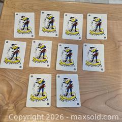 MaxSold Auction: Collection of vintage jokers from various casinos - Central Elgin (Ontario, Canada)  PARTNER MANAGED Downsizing Online Auction - Shorlea Line (STORAGE)