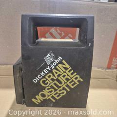MaxSold Auction: Dickey John grain moisture tester - Central Elgin (Ontario, Canada)  PARTNER MANAGED Downsizing Online Auction - Shorlea Line (STORAGE)