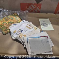MaxSold Auction: Lot of 100+ Vintage Postcards '60s-'70s Correspondence sent to England - Central Elgin (Ontario, Canada)  PARTNER MANAGED Downsizing Online Auction - Shorlea Line (STORAGE)